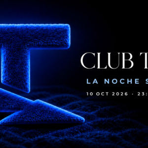 Club Terra — La noche se siente, 10 de octubre de 2026 a las 23:00 en Santiago